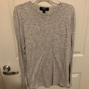 Forever 21 long sleeve pocket shirt